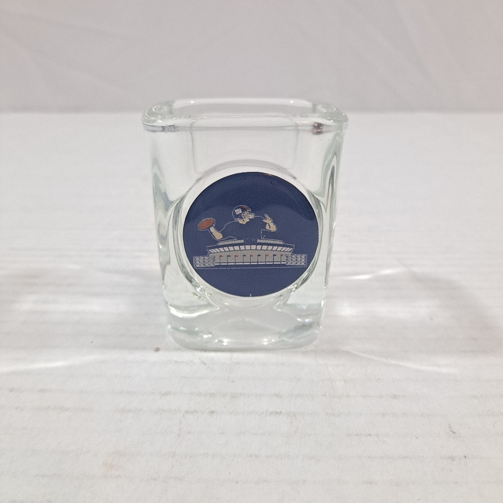 New York Giants Thick Shot Glass 2.5" NFL